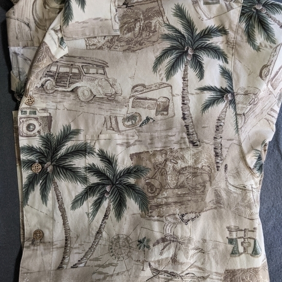batik bay Other - Batik Bay men's Hawaiian shirt Palm Tree Tropical beach vacation size XL